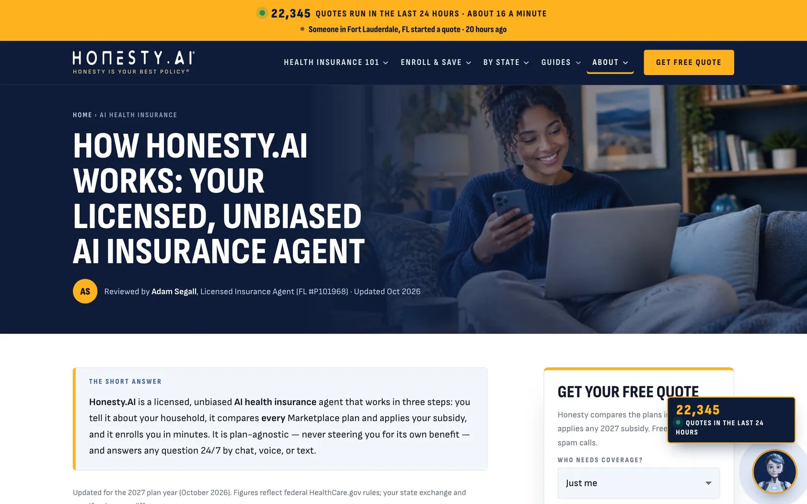 How Honesty.AI works.