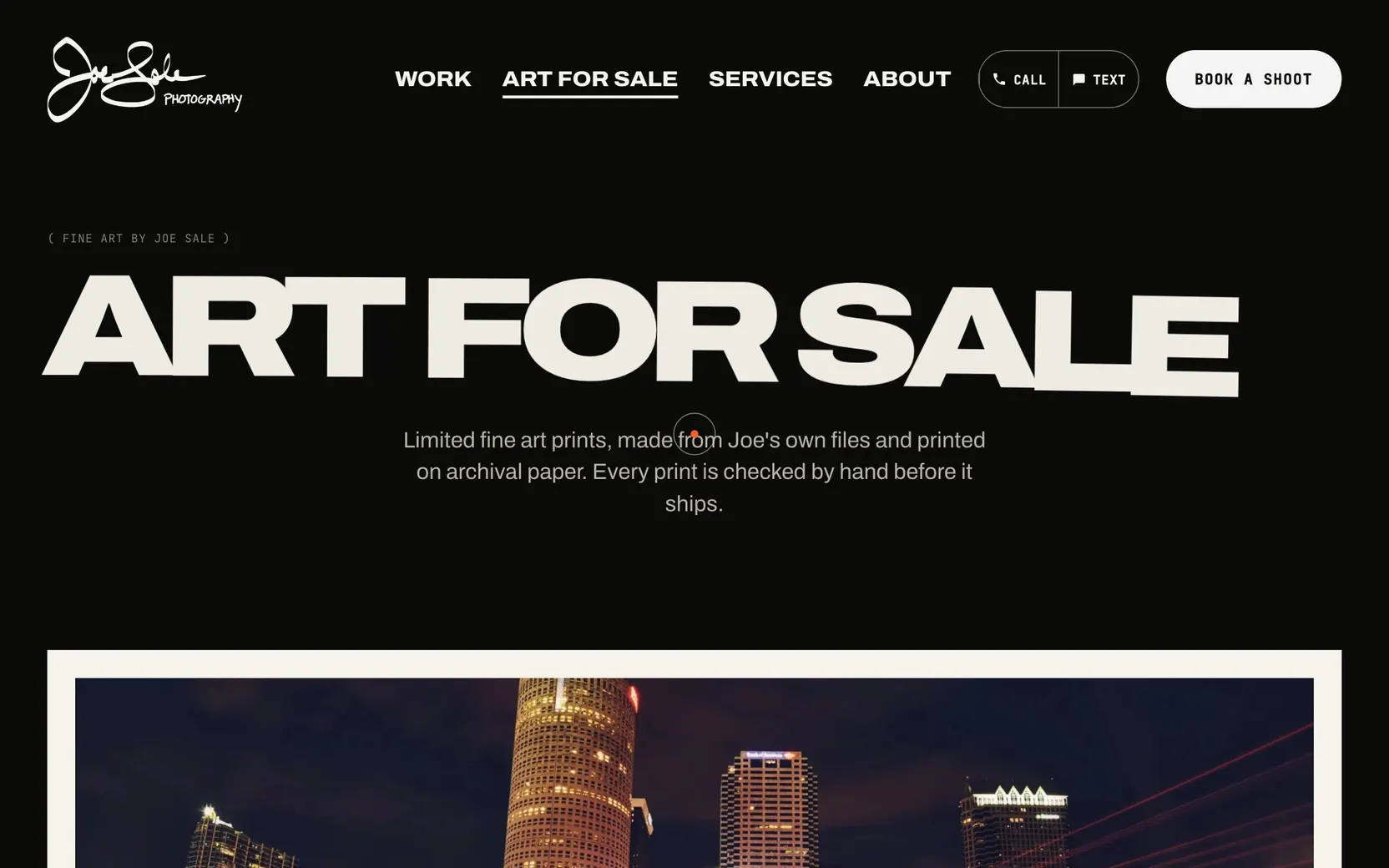 Art for Sale: the print collection.