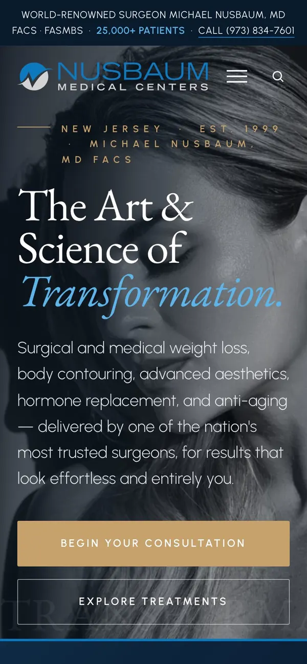 Nusbaum Medical Centers: m home screen