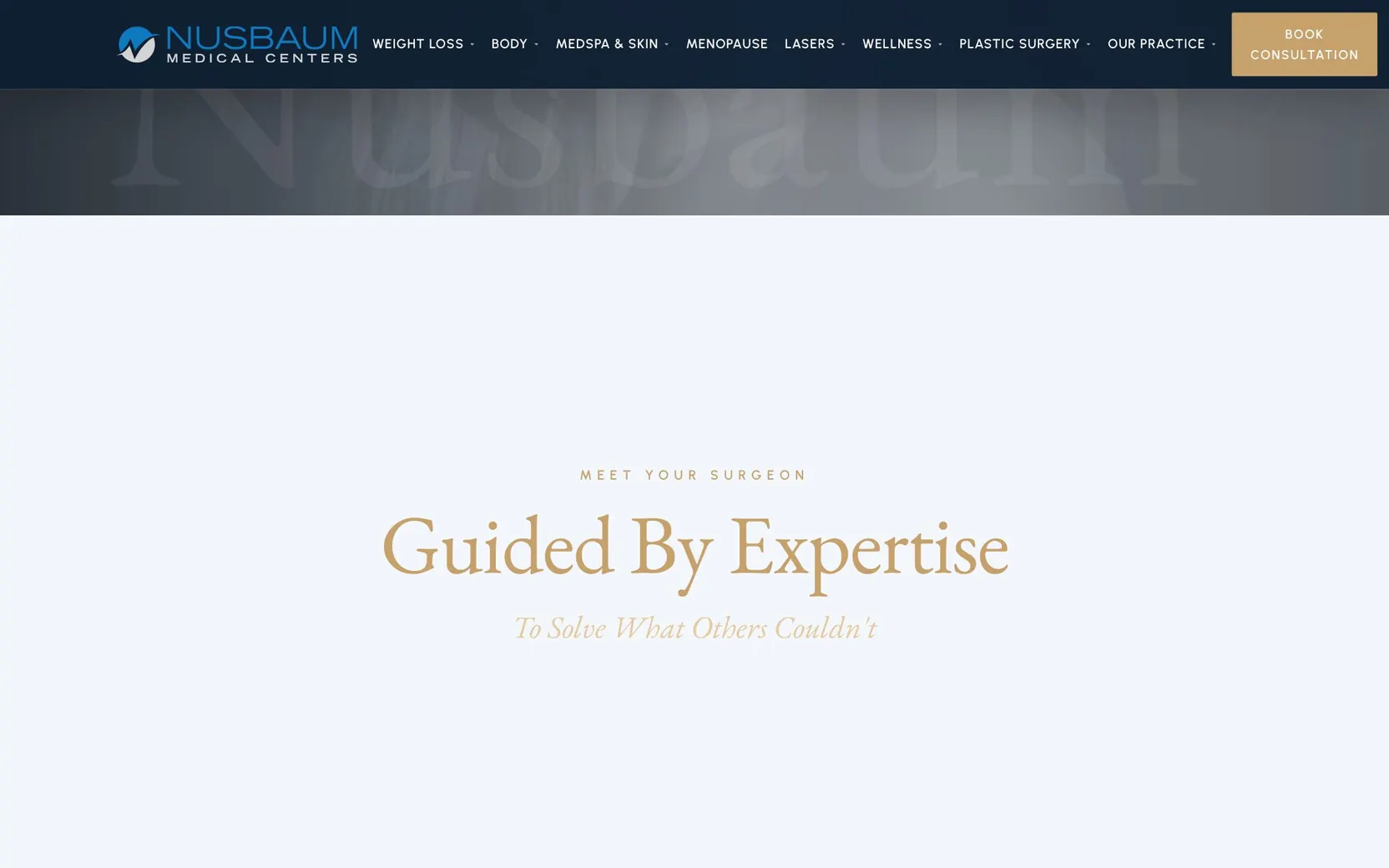 Guided by expertise.