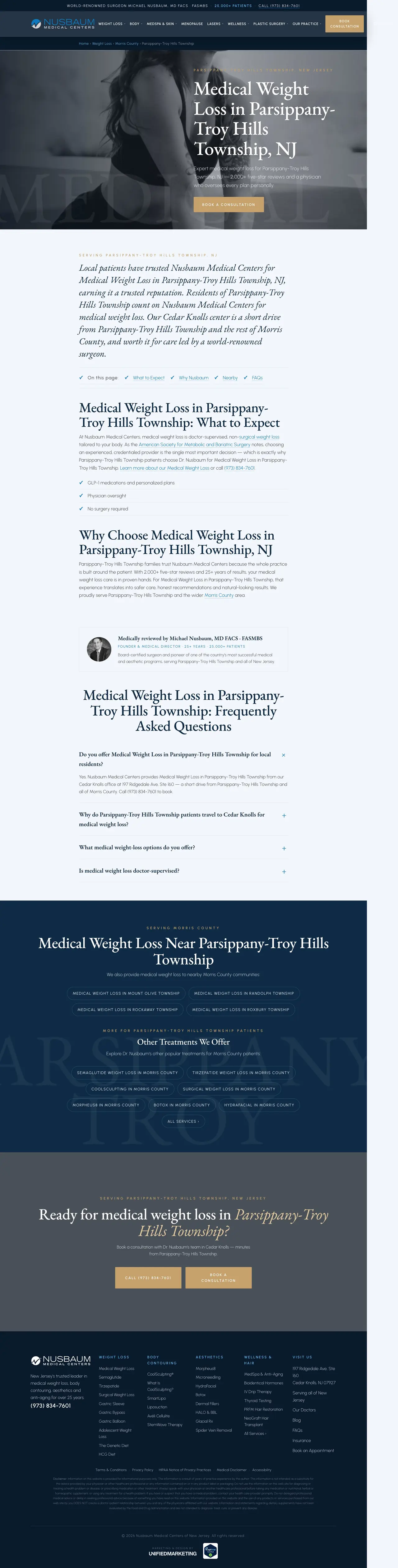 Nusbaum Medical Centers: town full screen