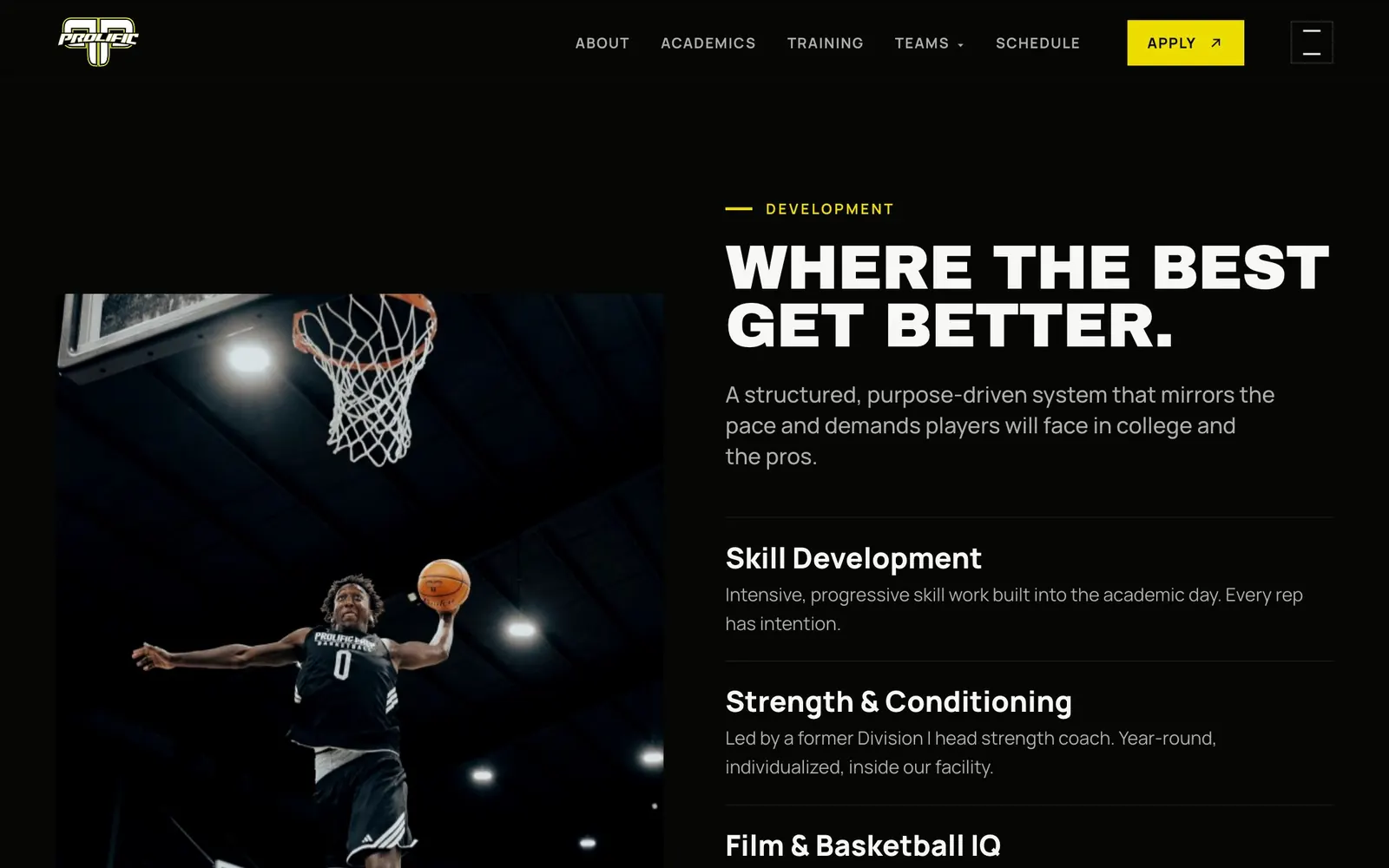 Prolific Prep: s2 screen
